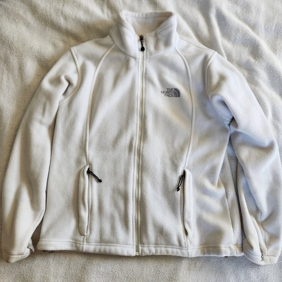 The North Face Jackets & Coats The North Face White Fleece Jacket